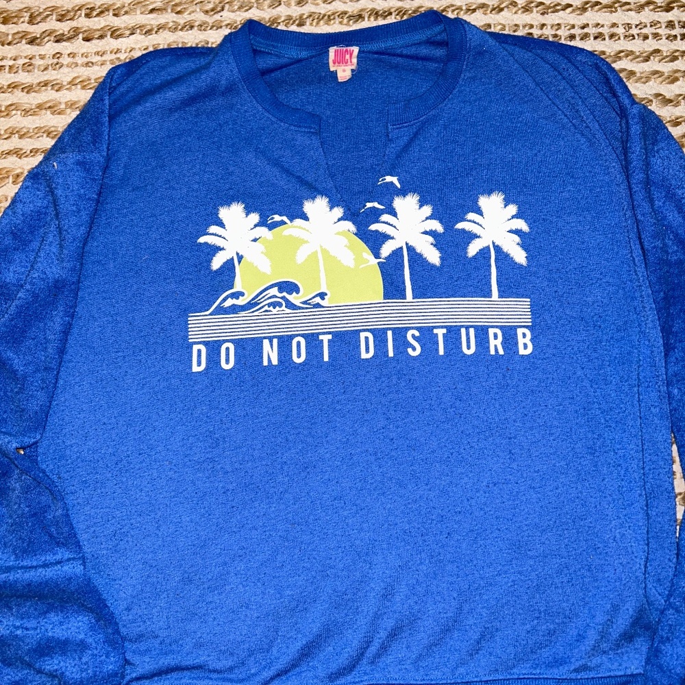 Juicy Couture Terrycloth crewneck